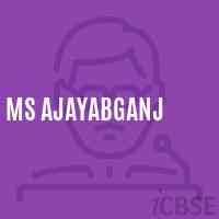 Ms Ajayabganj Middle School Logo