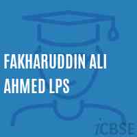 Fakharuddin Ali Ahmed Lps Primary School Logo