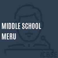 Middle School Meru Logo