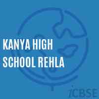 Kanya High School Rehla Logo