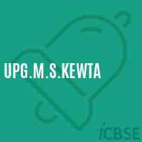 Upg.M.S.Kewta Middle School Logo