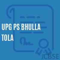 Upg Ps Bhulla Tola Primary School Logo