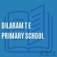 Dilaram T E Primary School Logo