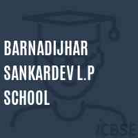 Barnadijhar Sankardev L.P School Logo