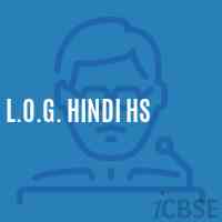 L.O.G. Hindi Hs Secondary School Logo