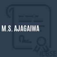 M.S. Ajagaiwa Middle School Logo