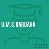 U.M.S.Bardaha Middle School Logo