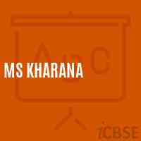 Ms Kharana Middle School Logo