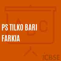 Ps Tilko Bari Farkia Primary School Logo