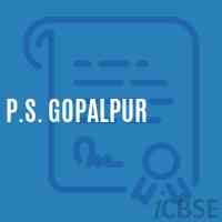P.S. Gopalpur Primary School Logo