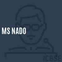 Ms Nado Middle School Logo