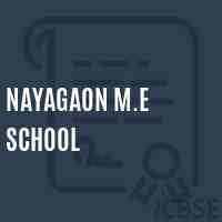 Nayagaon M.E School Logo