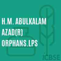 H.M. Abulkalam Azad(R) Orphans.Lps Primary School Logo