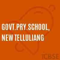 Govt.Pry.School,New Telluliang Logo