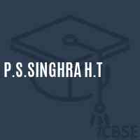 P.S.Singhra H.T Primary School Logo