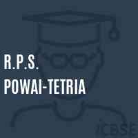 R.P.S. Powai-Tetria Primary School Logo
