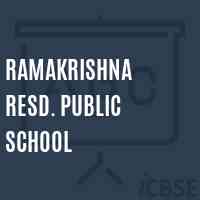 Ramakrishna Resd. Public School Logo