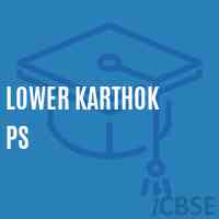 Lower Karthok Ps Primary School Logo