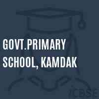 Govt.Primary School, Kamdak Logo