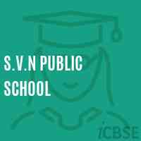 S.V.N Public School Logo