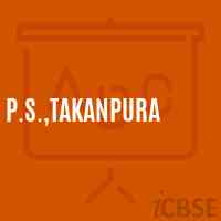 P.S.,Takanpura Primary School Logo