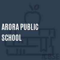 Arora Public School Logo