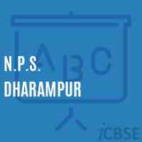 N.P.S. Dharampur Primary School Logo