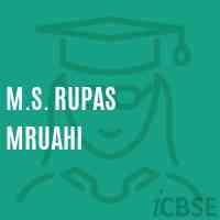 M.S. Rupas Mruahi Middle School Logo