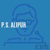 P.S. Alipur Primary School Logo