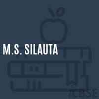 M.S. Silauta Middle School Logo