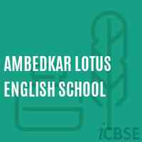 Ambedkar Lotus English School Logo