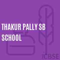 Thakur Pally Sb School Logo