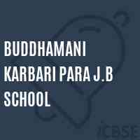 Buddhamani Karbari Para J.B School Logo