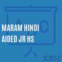 Maram Hindi Aided Jr Hs Middle School Logo