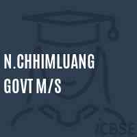 N.Chhimluang Govt M/s School Logo