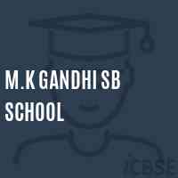 M.K Gandhi Sb School Logo