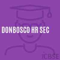 Donbosco Hr Sec Senior Secondary School Logo