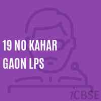 19 No Kahar Gaon Lps Primary School Logo