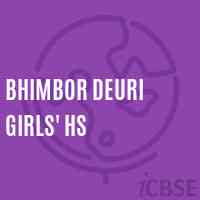 Bhimbor Deuri Girls' Hs Secondary School Logo