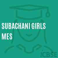 Subachani Girls Mes Middle School Logo