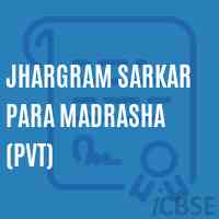 Jhargram Sarkar Para Madrasha (Pvt) Primary School Logo