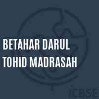 Betahar Darul Tohid Madrasah Primary School Logo