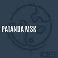 Patanda Msk School Logo