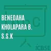 Benedaha Kholapara B. S.S.K Primary School Logo