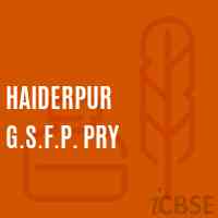 Haiderpur G.S.F.P. Pry Primary School Logo