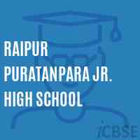 Raipur Puratanpara Jr. High School Logo