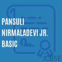 Pansuli Nirmaladevi Jr. Basic Primary School Logo