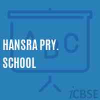 Hansra Pry. School Logo