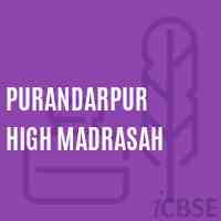 Purandarpur High Madrasah High School Logo