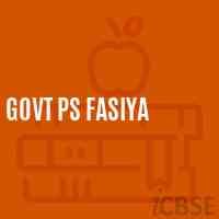 Govt Ps Fasiya Primary School Logo